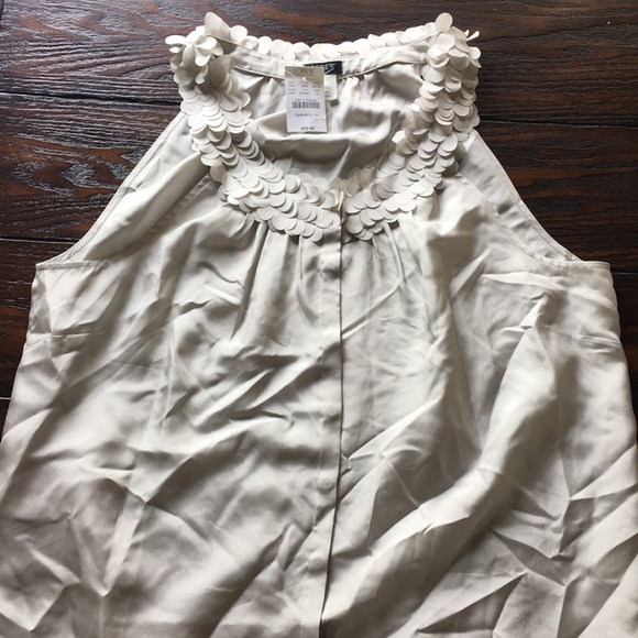 J. Crew Tops - Sleeveless silk top